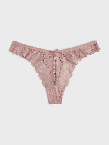 Floral Lace T-PANTIE - HUGDAY - Modalova