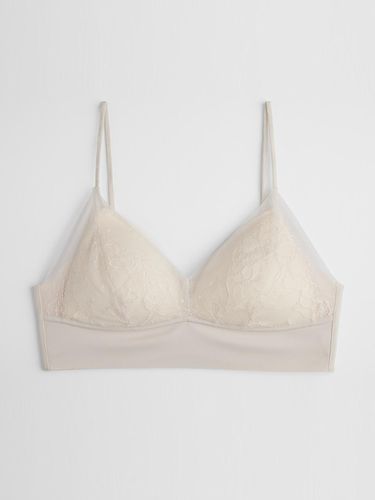 Flower Layered Bra Top - HUGDAY - Modalova