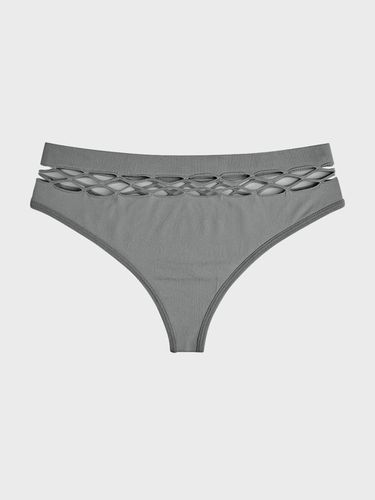 Sporty Cotton Brazilian T-pantie - HUGDAY - Modalova