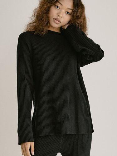 A ribbed basic long-sleeve set - HUGDAY - Modalova