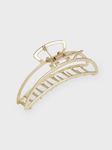 Gold metal hair claw - HUGDAY - Modalova