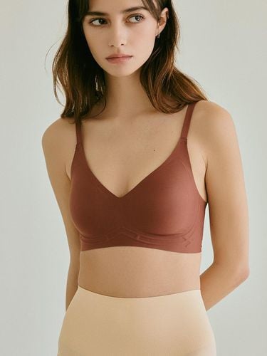 Seamless Slim-Fit Bra - HUGDAY - Modalova