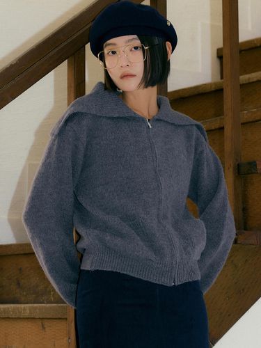 OSON SAILOR KNIT CARDIGAN - GRAY - REORG - Modalova