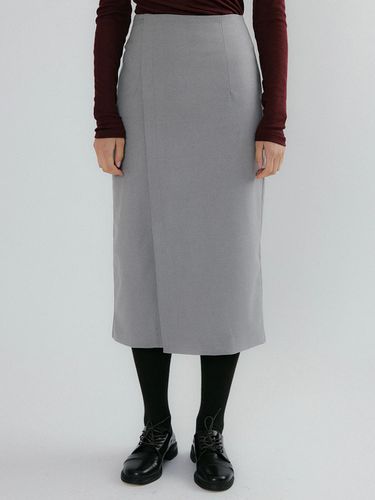 OSON CROSS WRAP SKIRT - BEIGE GRAY - REORG - Modalova