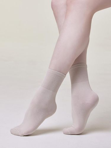 Basic 11 Color Quarter Socks - HUGDAY - Modalova