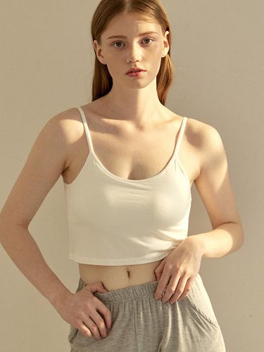 Viscose Bracap Crop Top - HUGDAY - Modalova