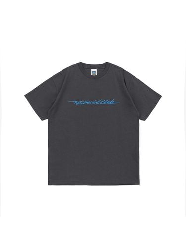 Xcript LOGO TEE (CHARCOAL) - Net Social Club - Modalova