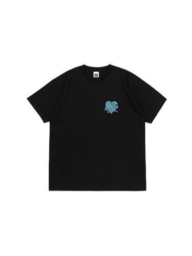 SMALL WAVE TEE (BLACK) - Net Social Club - Modalova