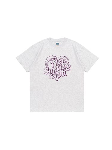 BIG WAVE TEE (LIGHT MELANGE) - Net Social Club - Modalova