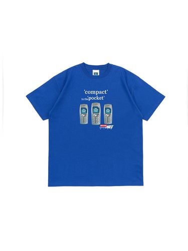 PHONE ADS TEE (OCEAN BLUE) - Net Social Club - Modalova