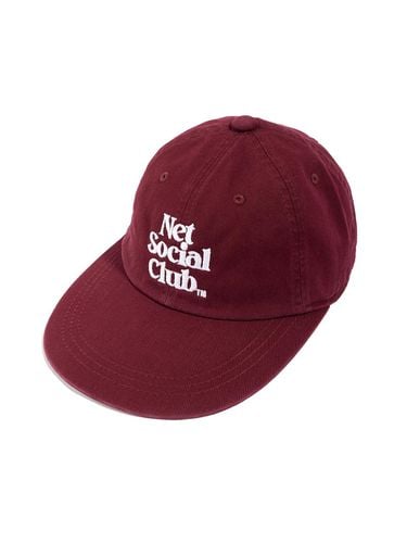 OG LOGO LONGVILLE CAP (BURGUNDY) - Net Social Club - Modalova