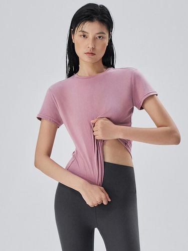 Active Airy Short-Sleeved T-shirt_DUSTY PINK - CITYBREEZE - Modalova