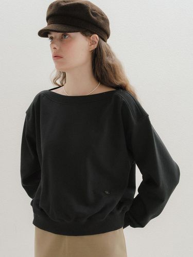 U Boat Neck Sweatshirt_3colors - ANEDIT - Modalova