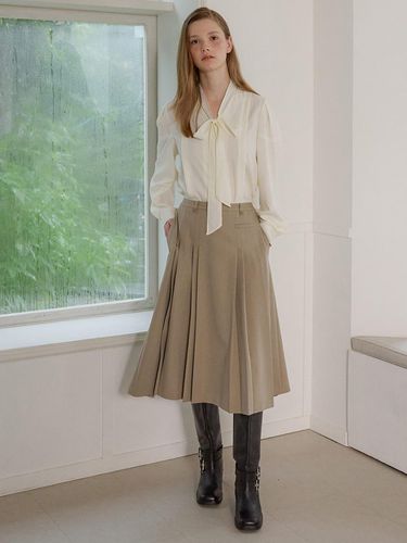 Maxi Pleated Skirt - OLIVE DES OLIVE - Modalova