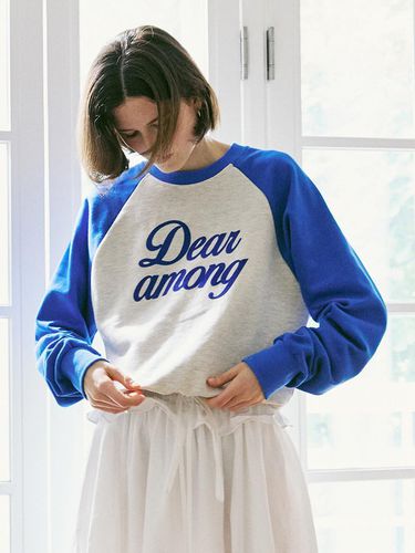 A DEAR AMONG SWEATSHIRT_BLUE - AMONG - Modalova