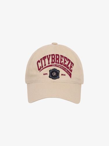 Preppy Artwork Ball Cap_BEIGE - CITYBREEZE - Modalova