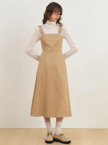 Cotton Mermaid dress_BEIGE - CITYBREEZE - Modalova