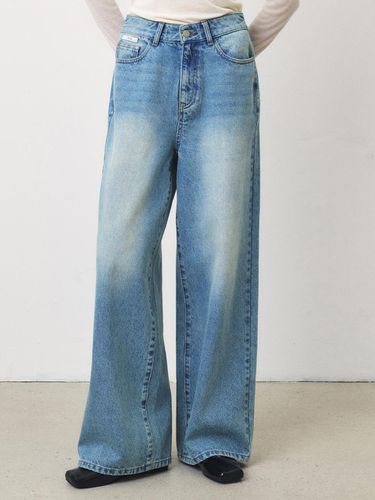 Maxi wide denim pants_LIGHT BLUE - ARTID - Modalova