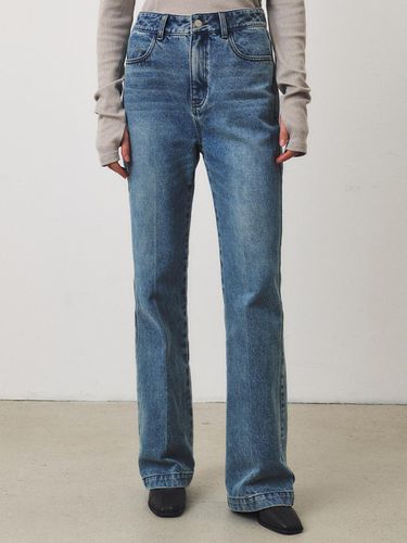 Vintage washing flare denim pants_LIGHT BLUE - ARTID - Modalova