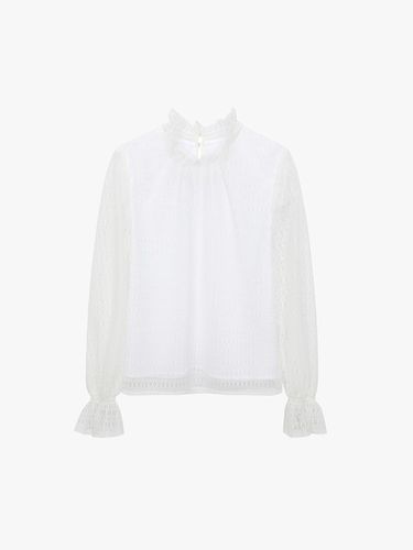 It MICHAA High-neck Shirring Blouse ITNAWBL760 (2 - itMICHAA - Modalova