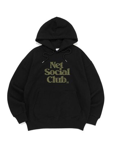 RAIN CAMO HOOD (BLACK) - Net Social Club - Modalova