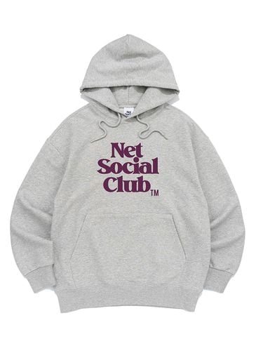 VIVID OG LOGO HOOD (MELANGE) - Net Social Club - Modalova