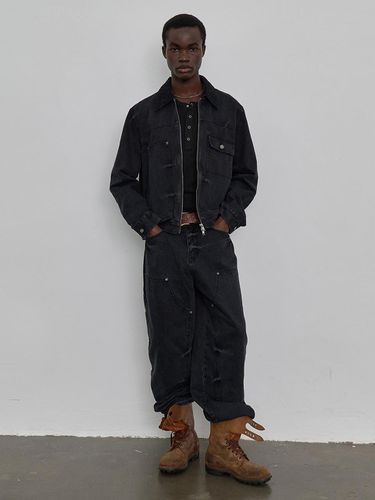 Carpenter work domingo denim_black - NUAKLE - Modalova