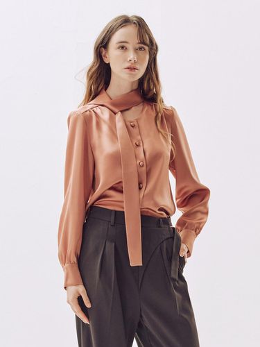 NOIXTE BOWTIE SILKY BLOUSE - NOIXTE - Modalova