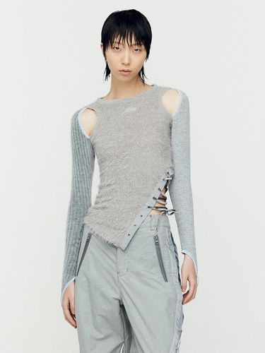 Furry CUT-OUT TOP (GREY) - ADSB ANDERSSON BELL for WOMEN - Modalova