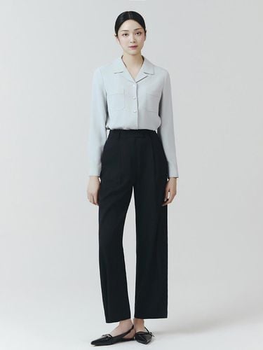 One Tuck Wide Slacks ITO8ZPT710 - itMICHAA - Modalova