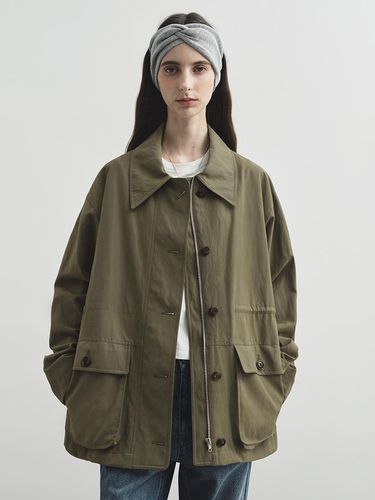 Hunting Utility Jacket - Khaki - MONGDOL - Modalova