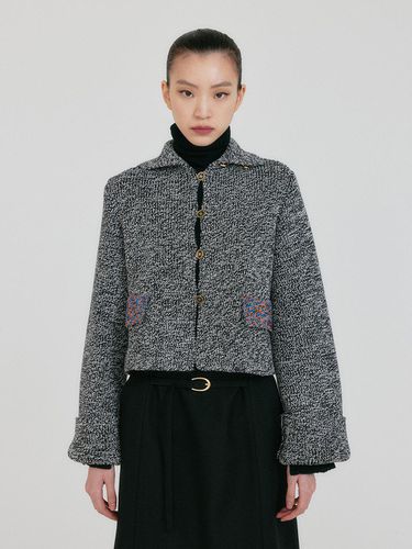 ZAZZI Collared Knit Cardigan - / - EENK - Modalova