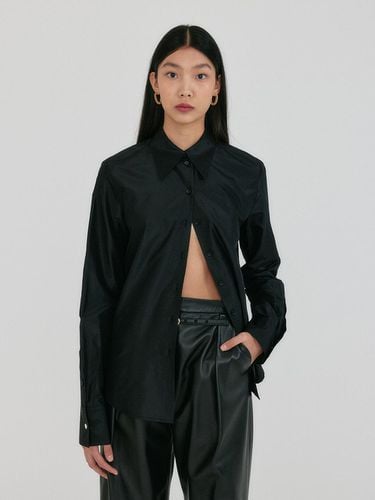 ZIRINA Oversized Shirt - Black - EENK - Modalova