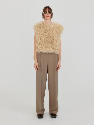 ZEALEA Classic Pants - Beige - EENK - Modalova