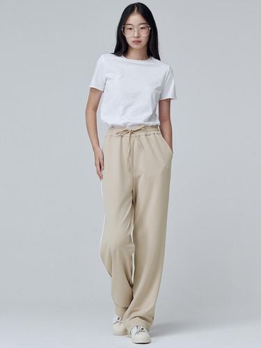 Relaxed BANDING Wide Pants () - MaLoupe - Modalova