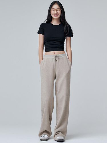 Knit Corduroy BANDING Pants () - MaLoupe - Modalova