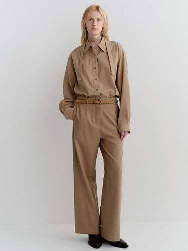 Ritten trousers_beige - ARCHAIC - Modalova