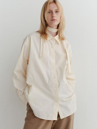 Tie shirt_beige - ARCHAIC - Modalova