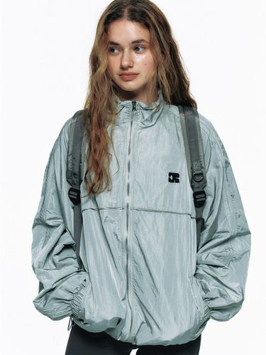 NYLON WINDBREAKER JACKET_GREY - CENTAUR.KR - Modalova