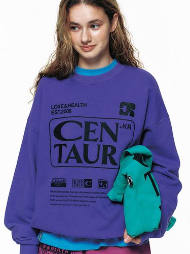 ALL ABOUT CENTAUR SWEATSHIRT_PURPLE - CENTAUR.KR - Modalova