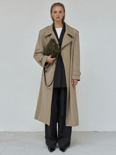 AUTUMN OVER-FIT LONG COAT - BLOSSOM H COMPANY - Modalova