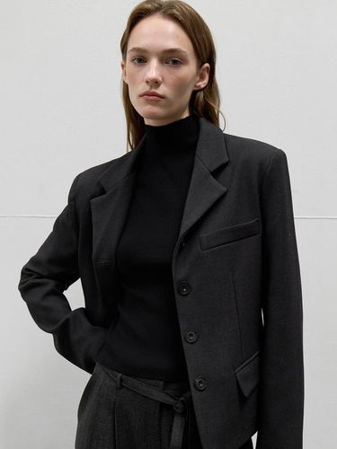 Standard Single Jacket - Charcoal - ouie - Modalova