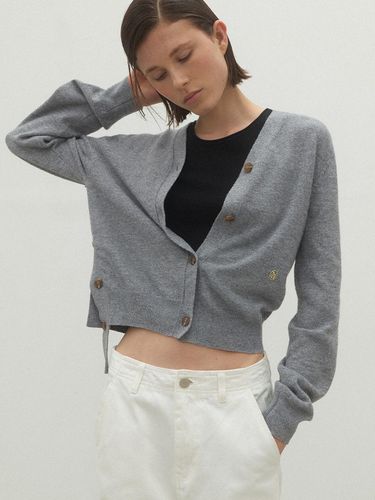 Essential V-neck Knit Cardigan - Atelier Nain - Modalova