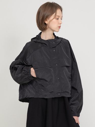 Hooded string outer_Black - JMARK New York - Modalova