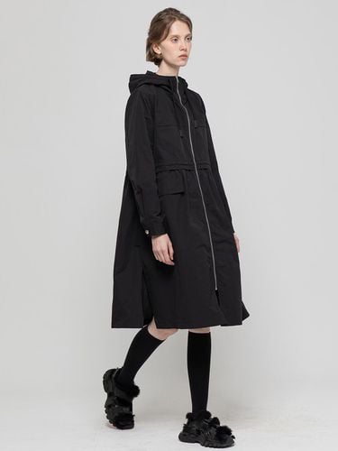 Hooded zip up outer _ Black - JMARK New York - Modalova