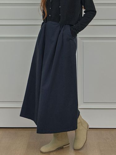 Chency button wool long skirt - TWEE - Modalova