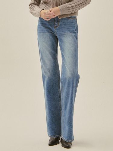 STRAIGHT DENIM PANTS - TMAKER - Modalova