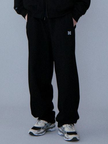 SIGNATURE 2WAY SWEAT PANTS BK - TMAKER - Modalova