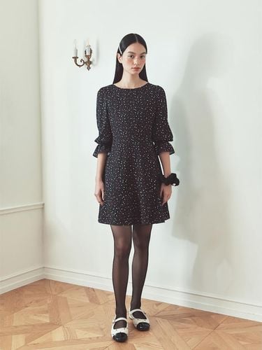 B. my] Heart PATTERN Boat Neck Mini dress ( - BEANPOLE LADIES - Modalova