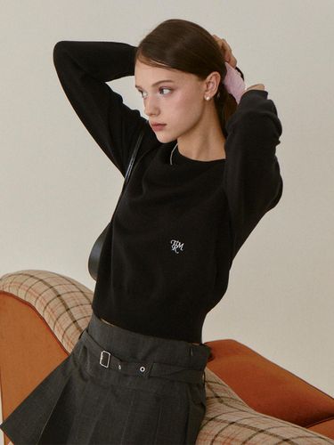 BASIC LOGO SWEATER BK - TMAKER - Modalova